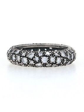 PANDORA STERLING SILVER CUBIC ZIRCONIA COSMIC STARS RING